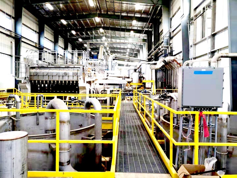 美国湿法薄毡生产线